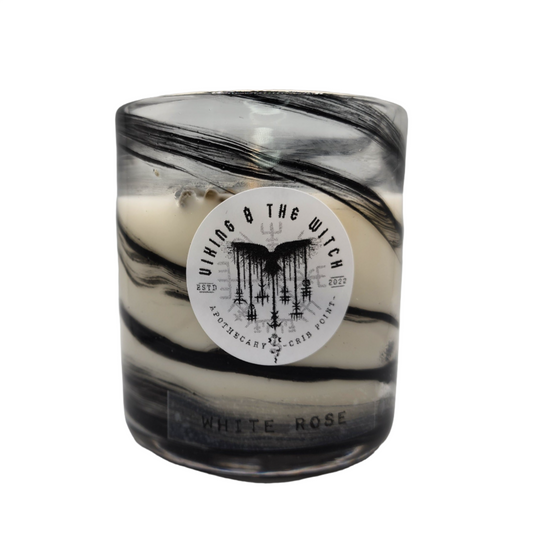 SMALL SURTRS FLAME CANDLE- Winter Rose